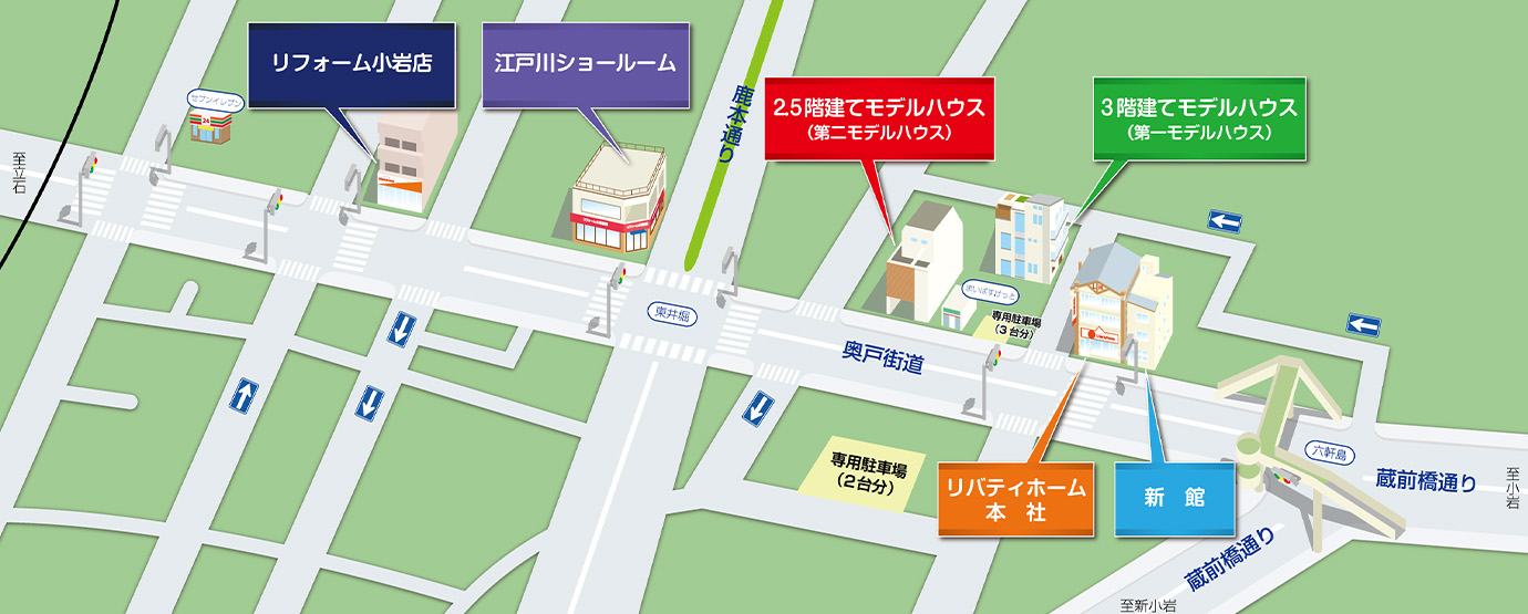 駅からのアクセス